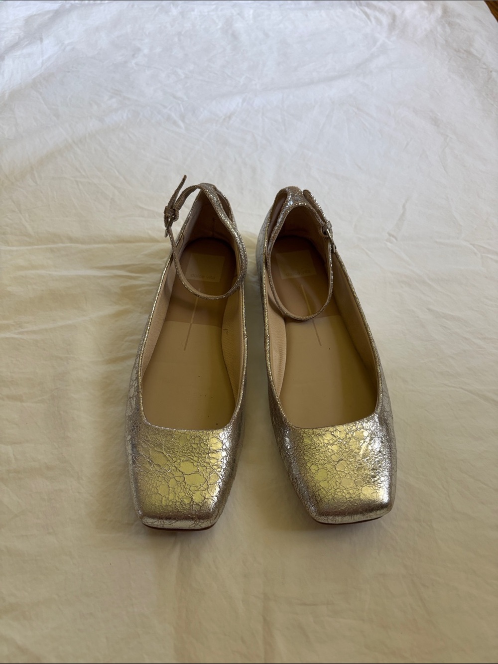 Dolce Vita silver flat